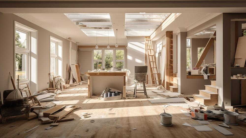 Travaux de rénovation à Bages